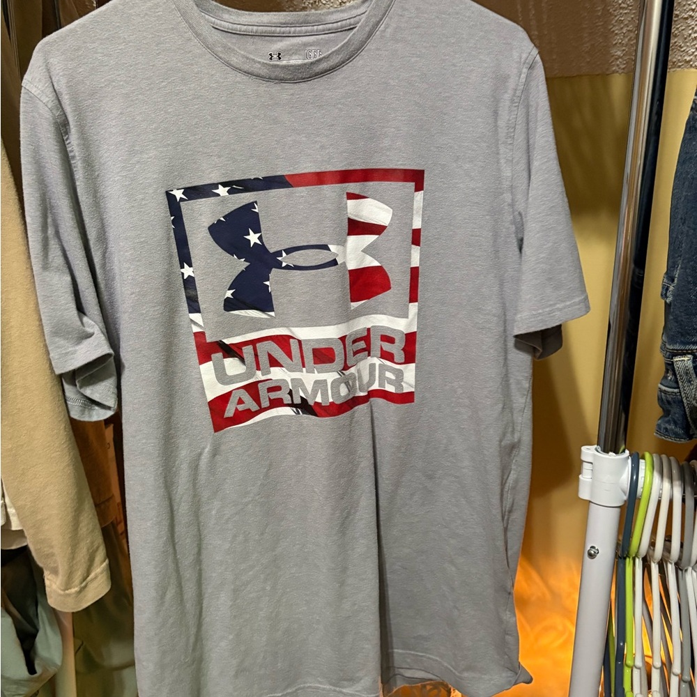 LG Men's Gray Graphic Tee